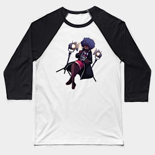 Nina DDE Splash Art Baseball T-Shirt